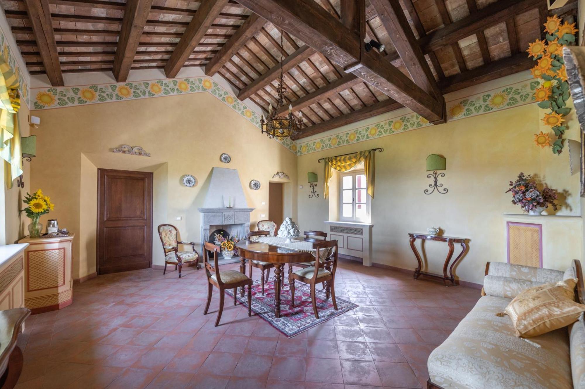 Poggio BerniPalazzo Del Poggiano住宿加早餐旅馆 外观 照片